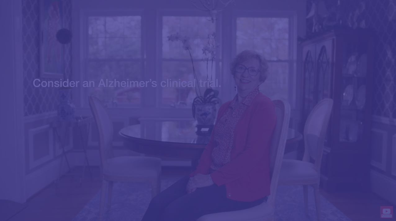 ALZ Trial volunteer